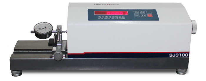 Полуавтоматический прибор для поверки индикаторного инструмента SJ3100